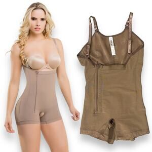 Fajate 435 Body Shaper S Beige/Camel Slimming Girdle Virtual Sensuality Columbia